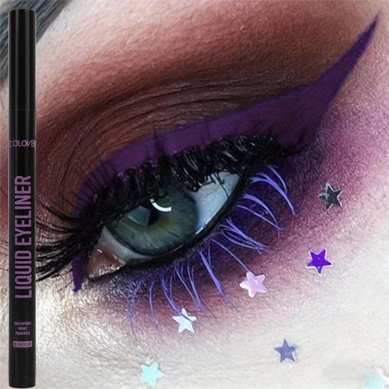 Waterproof Liquid Eyeliner Pen - 1 Stück langanhaltender Augen-Make-up-Eyeliner und wasserfester