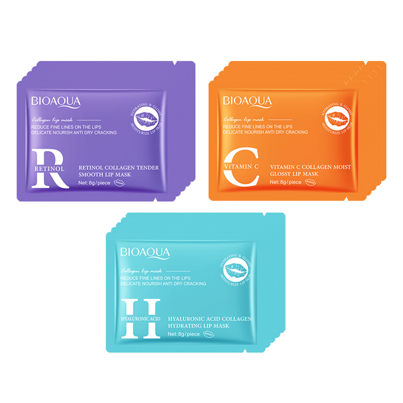 Collagen Under Eye Patches - BIOAQUA Retinol Kristall Kollagen Augenmaske Anti