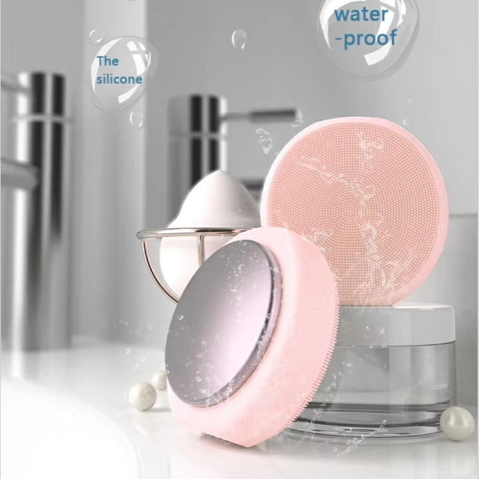 Silicone Face Scrubber Electric - Silikon Elektrische Sonic Vibration Gesichts Tiefenreinigungsbürste