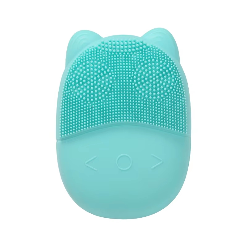 Silicone Face Scrubber Electric - Ultraschall Elektrische Gesichtsreinigungsbürsten Hautwäscher Porenschmutz Reinigen