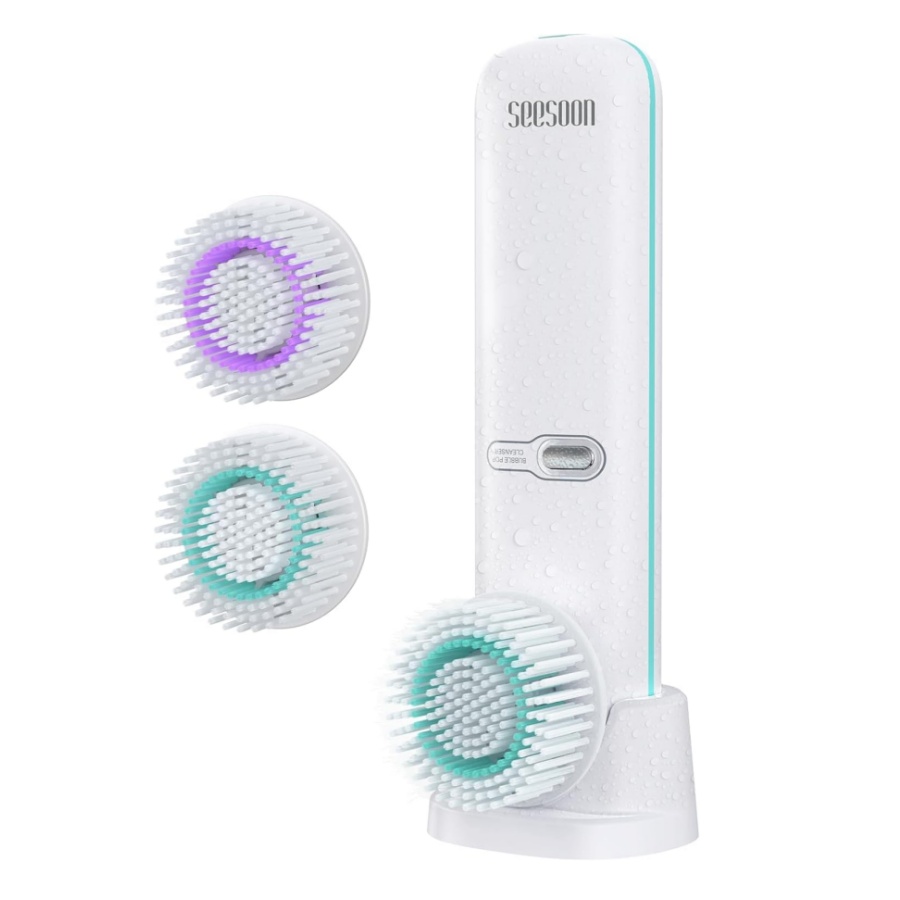 Silicone Face Scrubber Electric - Gesichtsreinigungsbürste, Gesichts-Peeling-Bürste, wiederaufladbar, IPX7 wasserdicht, automatische