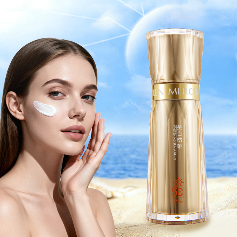 Spf 50 Waterproof Sunscreen - Mercilen Sonnenschutz 30g, feuchtigkeitsspendend, sonnenschützend und