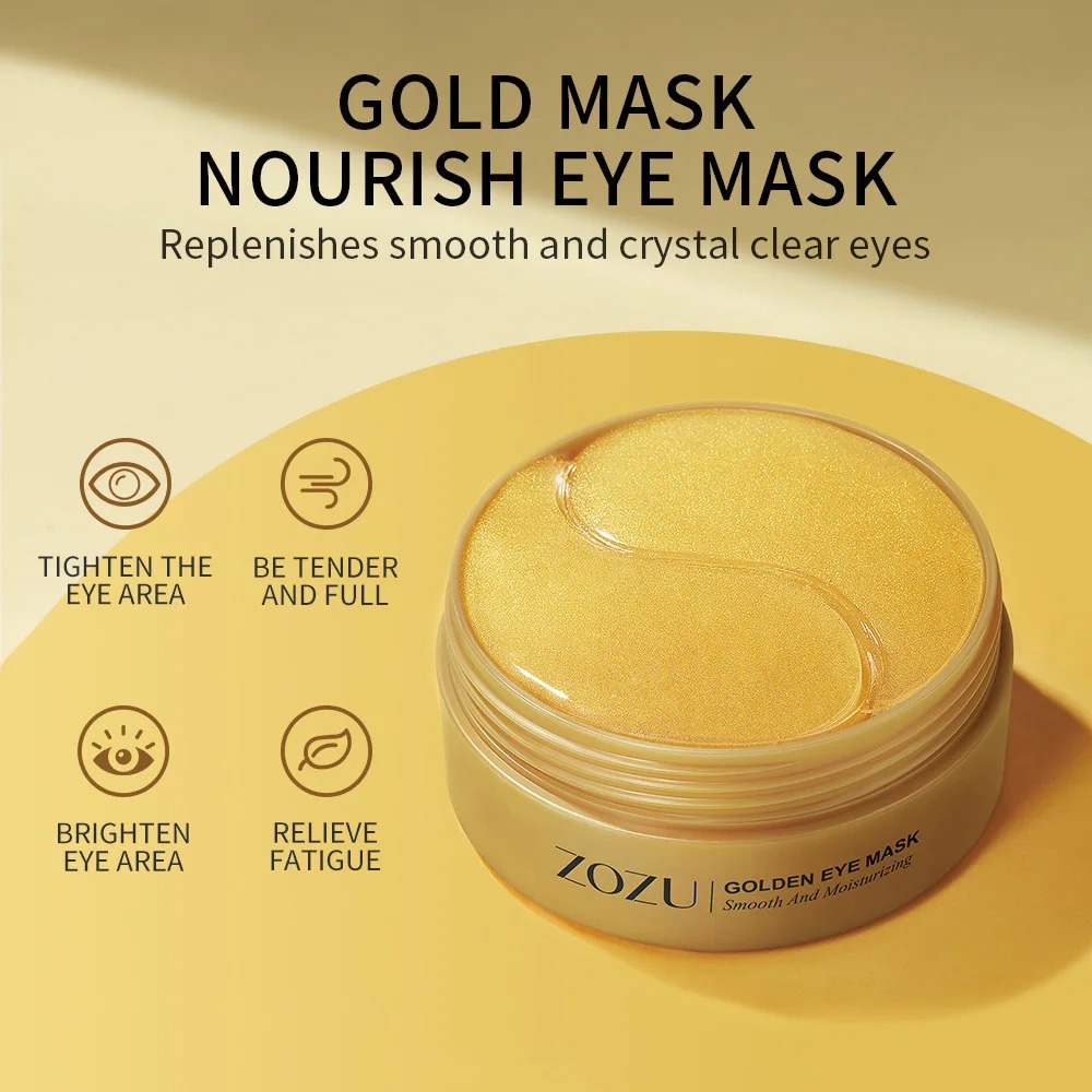 Collagen Under Eye Patches - 120pcs Avokado Altın Kollajen Göz Maskesi