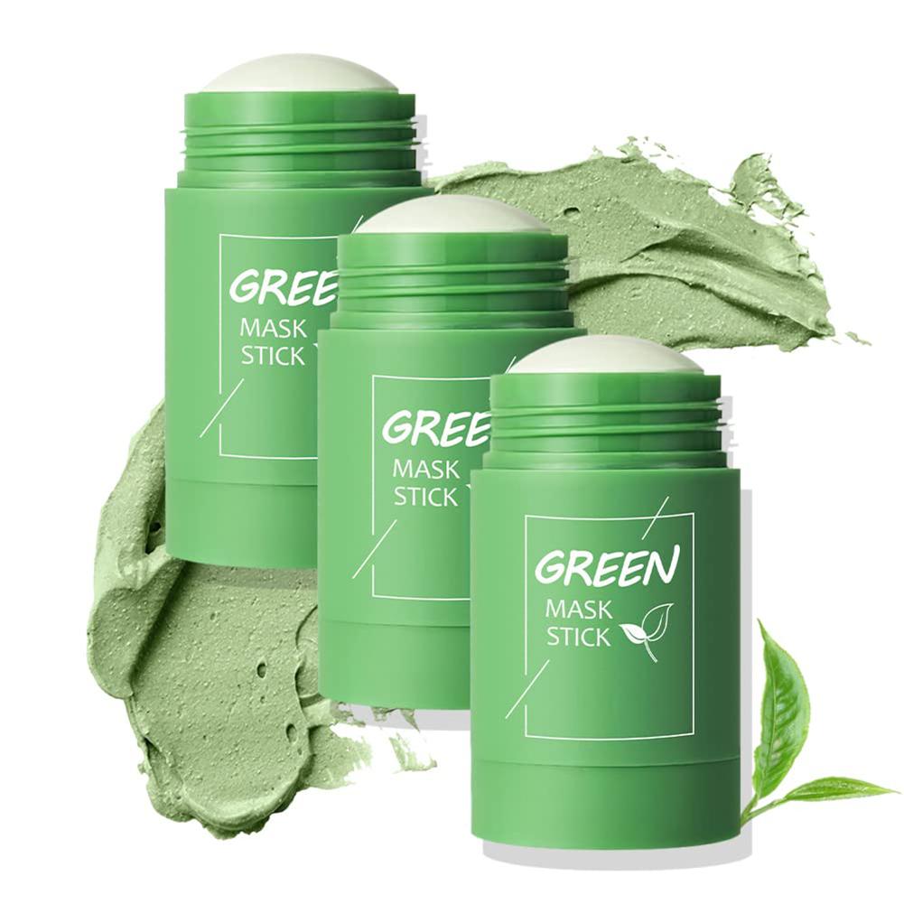 Green Tea Cleansing Clay Mask - 1/3PCS Grüner Tee Ton Stick Für