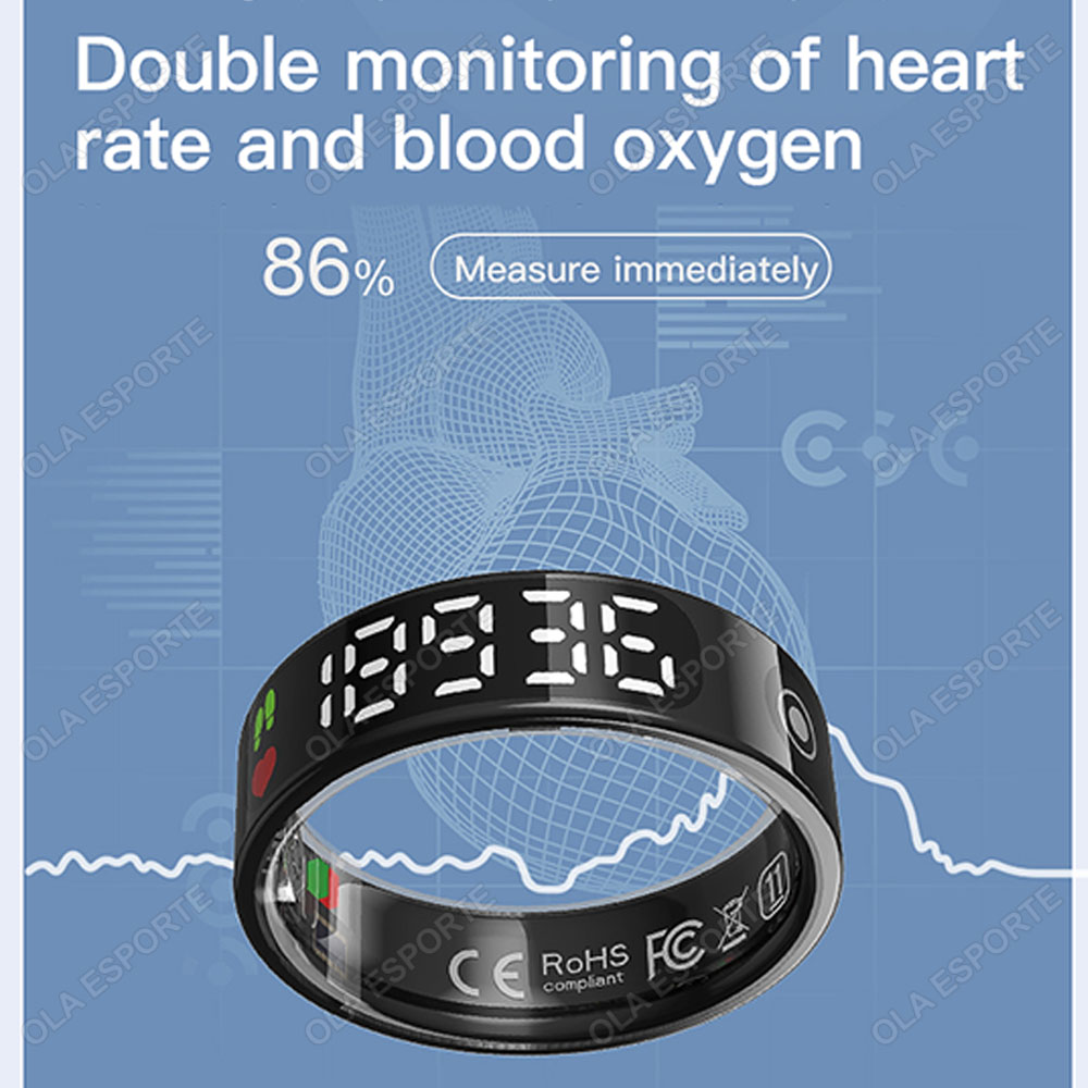 SR08 Smart Ring mit Ladebox fü – Health Monitors Bewertung und Preis