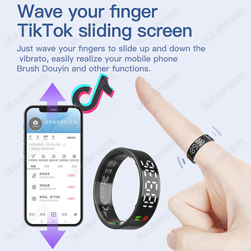 SR08 Smart Ring mit Ladebox fü – Health Monitors Bewertung und Preis