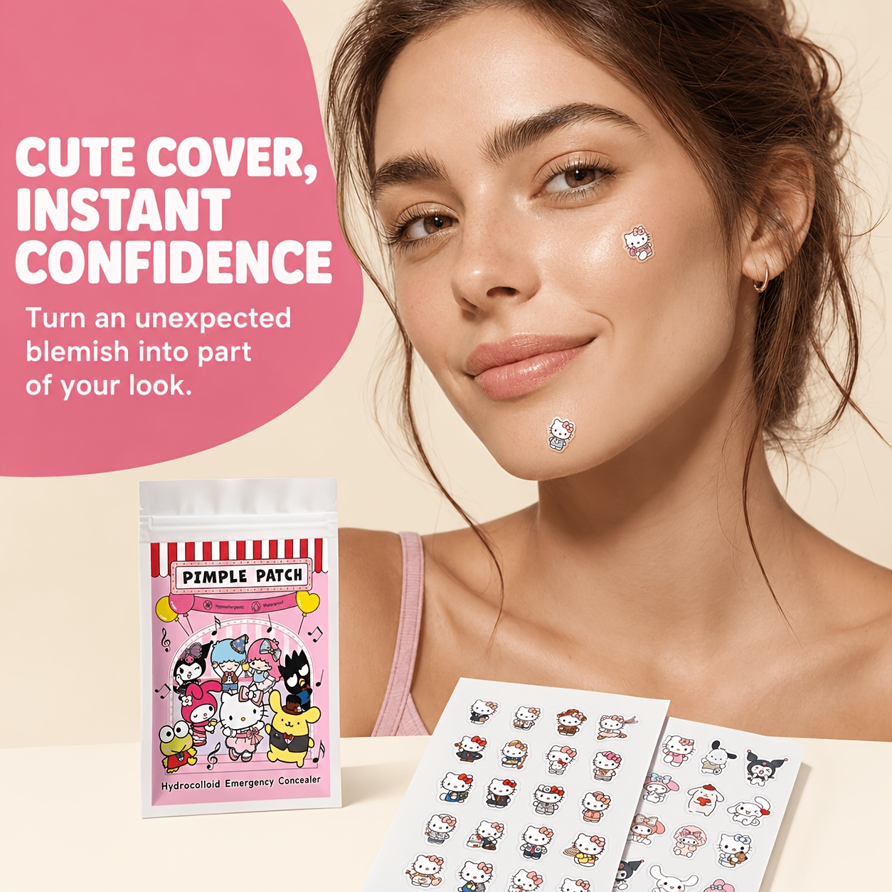 40/120 Stück Hello Kitty Akne- – Skincare Bewertung und Preis