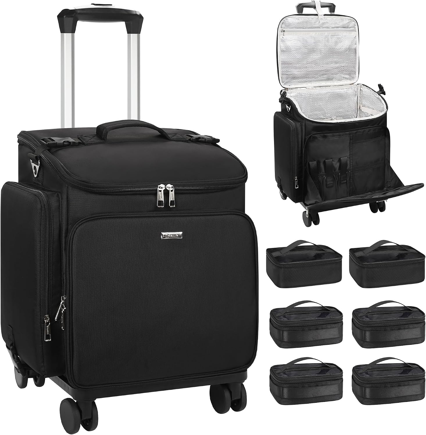 Rollender Make-up-Koffer, Haar – Makeup Bewertung und Preis