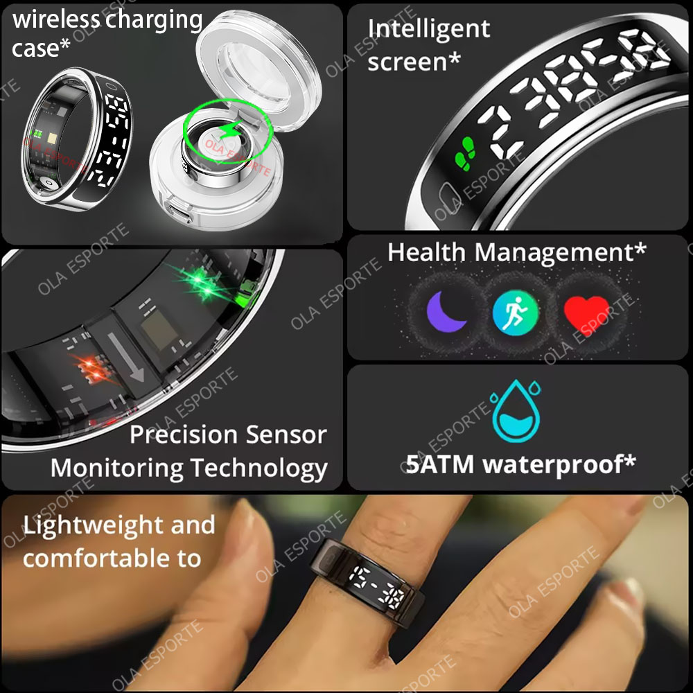 R13 Smart Ring mit Display und – Health Monitors Bewertung und Preis