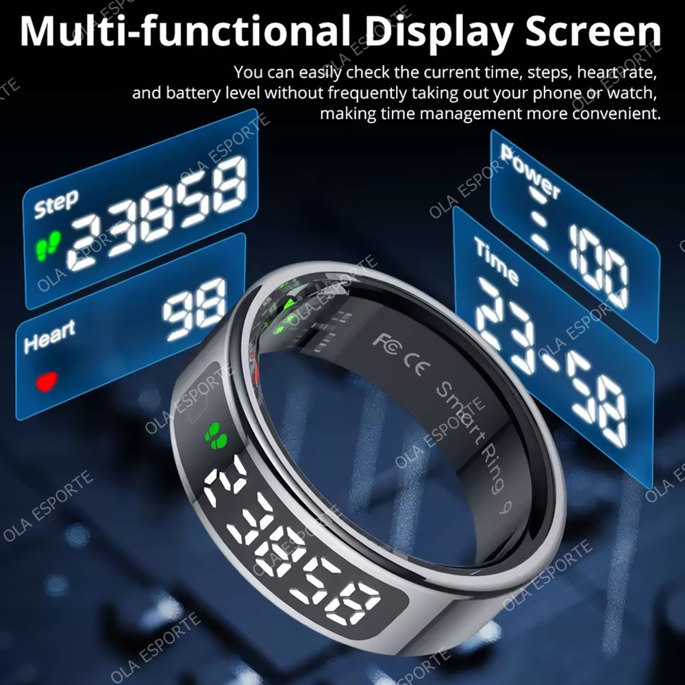 R13 Smart Ring mit Display und – Health Monitors Bewertung und Preis