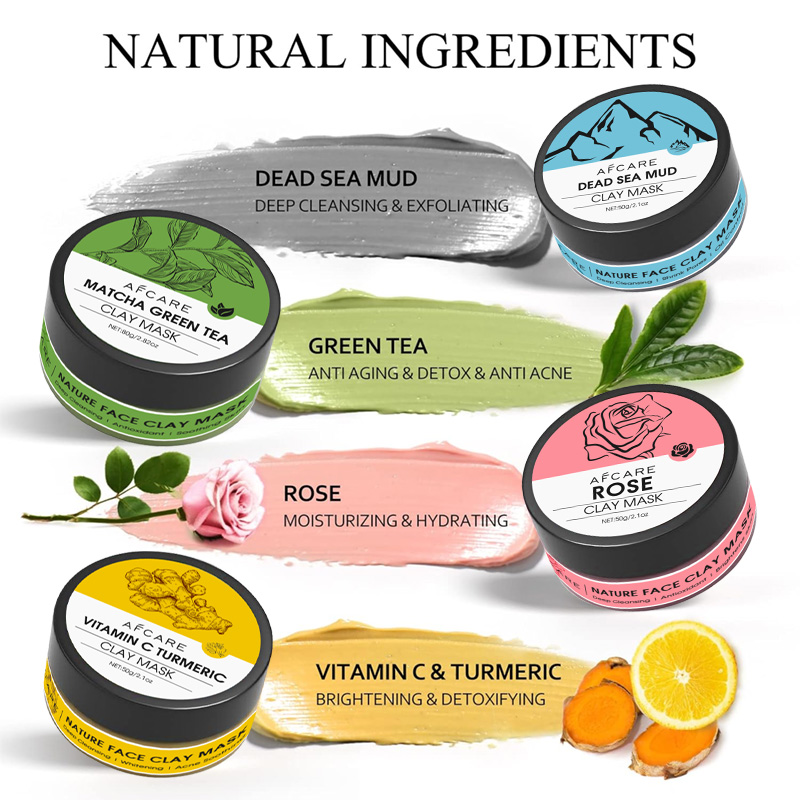 4-teiliges Ton-Gesichtsmasken- – Green Tea Cleansing Clay Mask Bewertung und Preis