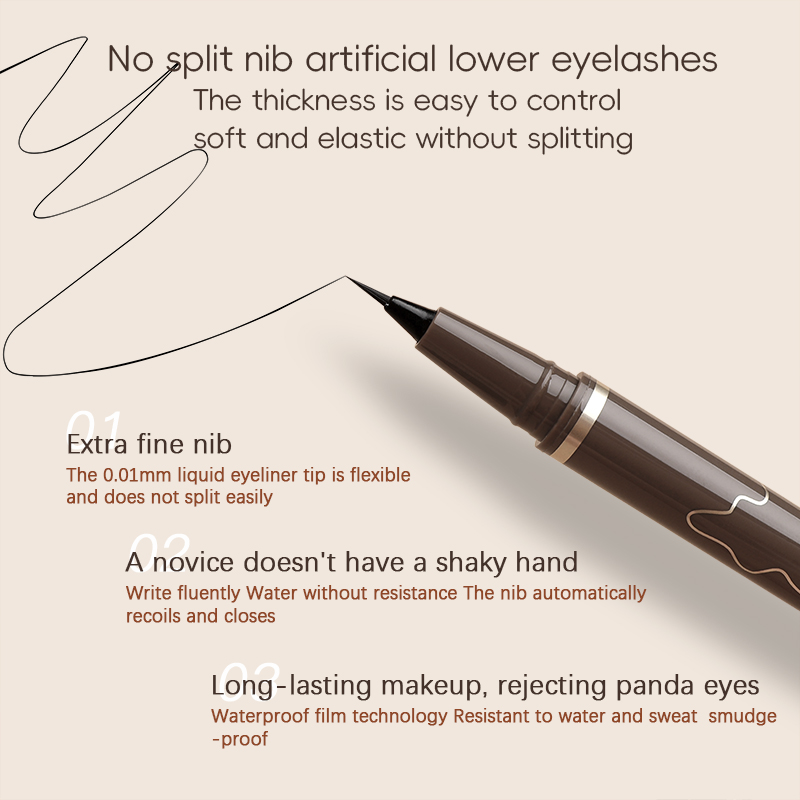 Glatter, sehr feiner Eyeliner- – Waterproof Liquid Eyeliner Pen Bewertung und Preis