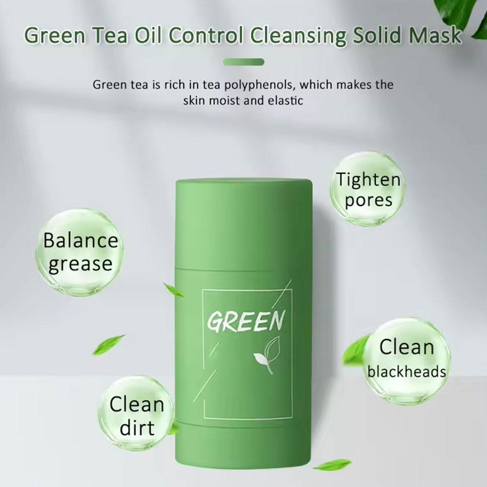 1/3PCS Grüner Tee-Ton-Stick fü – Green Tea Cleansing Clay Mask Bewertung und Preis
