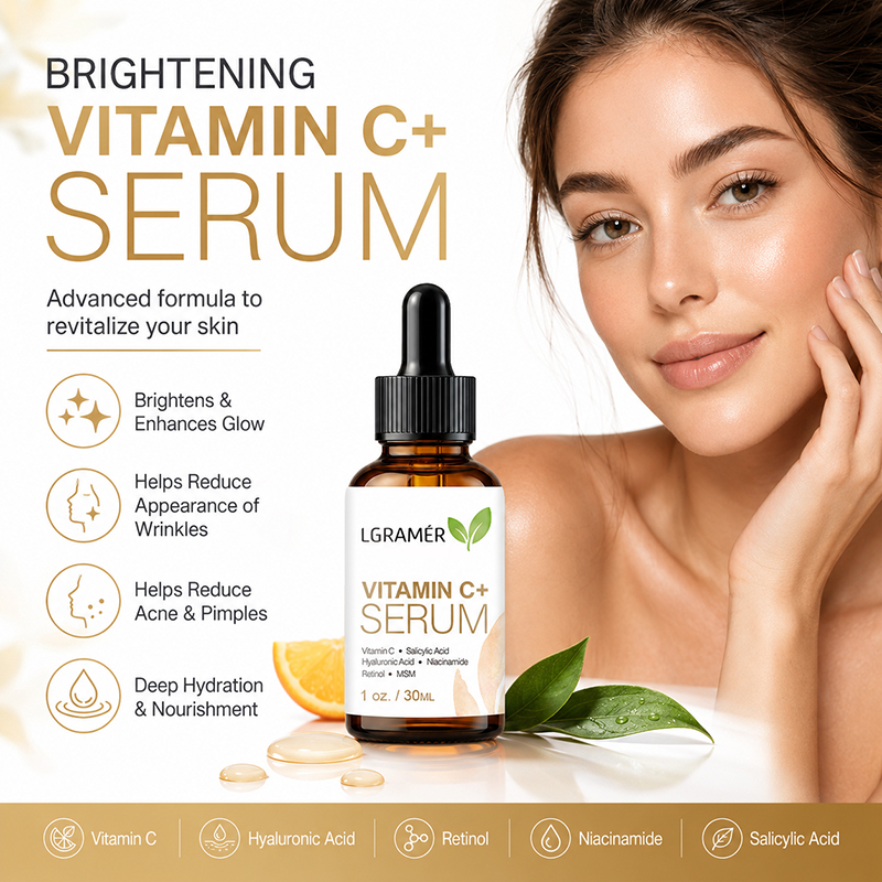 Vitamin C+ Gesichtsserum mit H – Hyaluronic Acid Facial Serum Bewertung und Preis