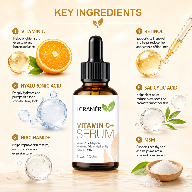 Vitamin C+ Gesichtsserum mit H – Hyaluronic Acid Facial Serum Bewertung und Preis