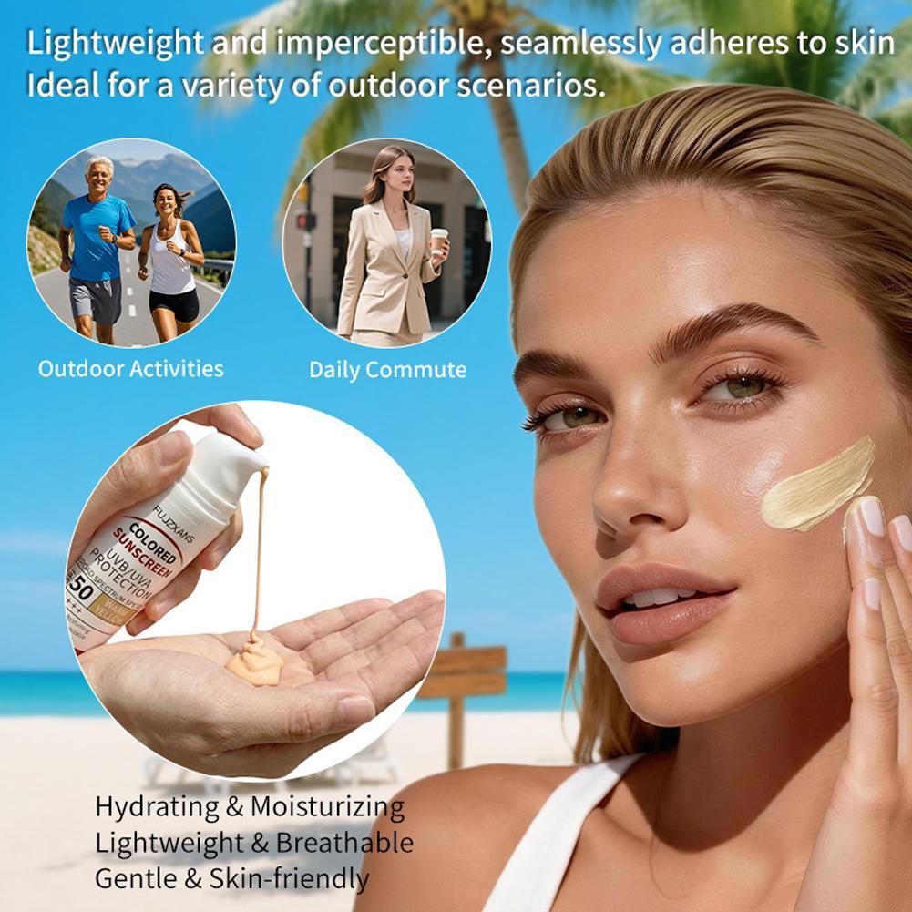 Mehrfarbige Getönte Sonnencrem – Spf 50 Waterproof Sunscreen Bewertung und Preis