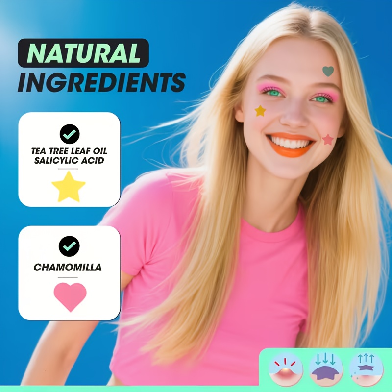 7 Farben, 252 Stück/756 Stück. – Hydrocolloid Pimple Patch Bewertung und Preis