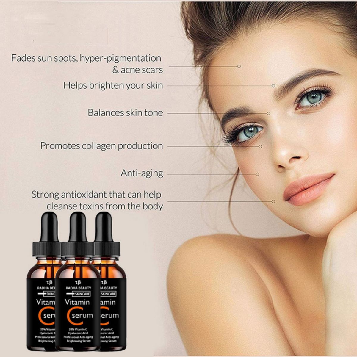 Vitamin-C-Serum, Gesichtsserum – Hyaluronic Acid Facial Serum Bewertung und Preis