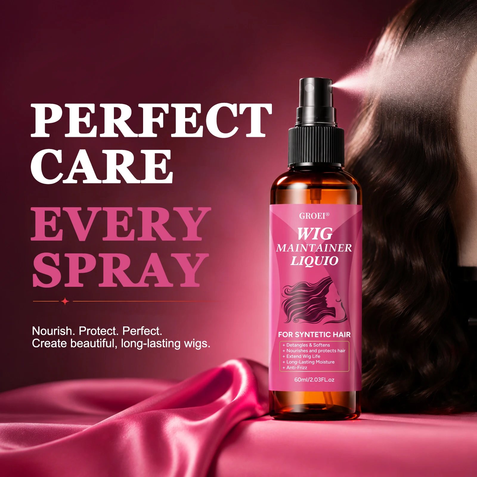 GROEI Anti-Frizz Perückenpfleg – Hair Care Bewertung und Preis