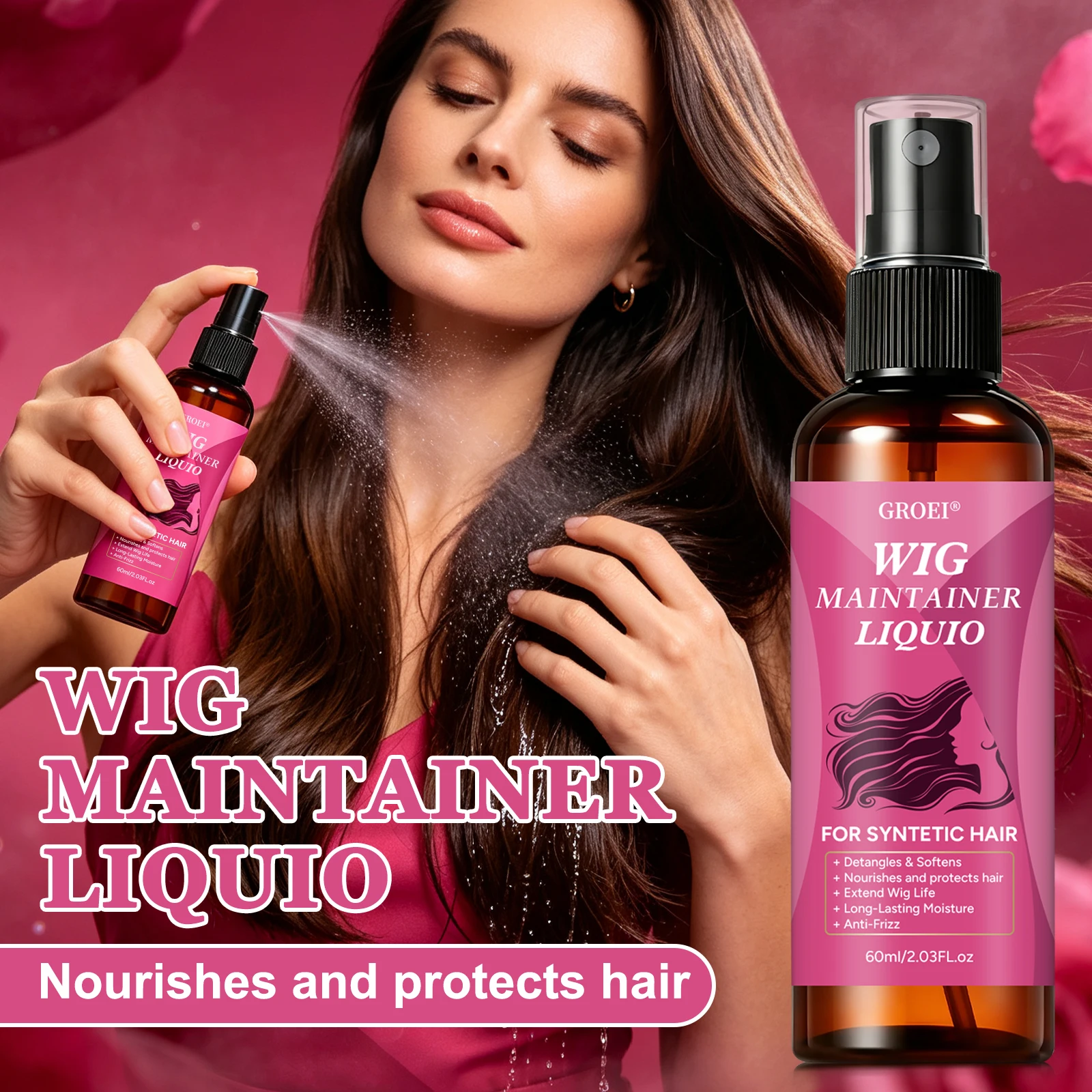 GROEI Anti-Frizz Perückenpfleg – Hair Care Bewertung und Preis