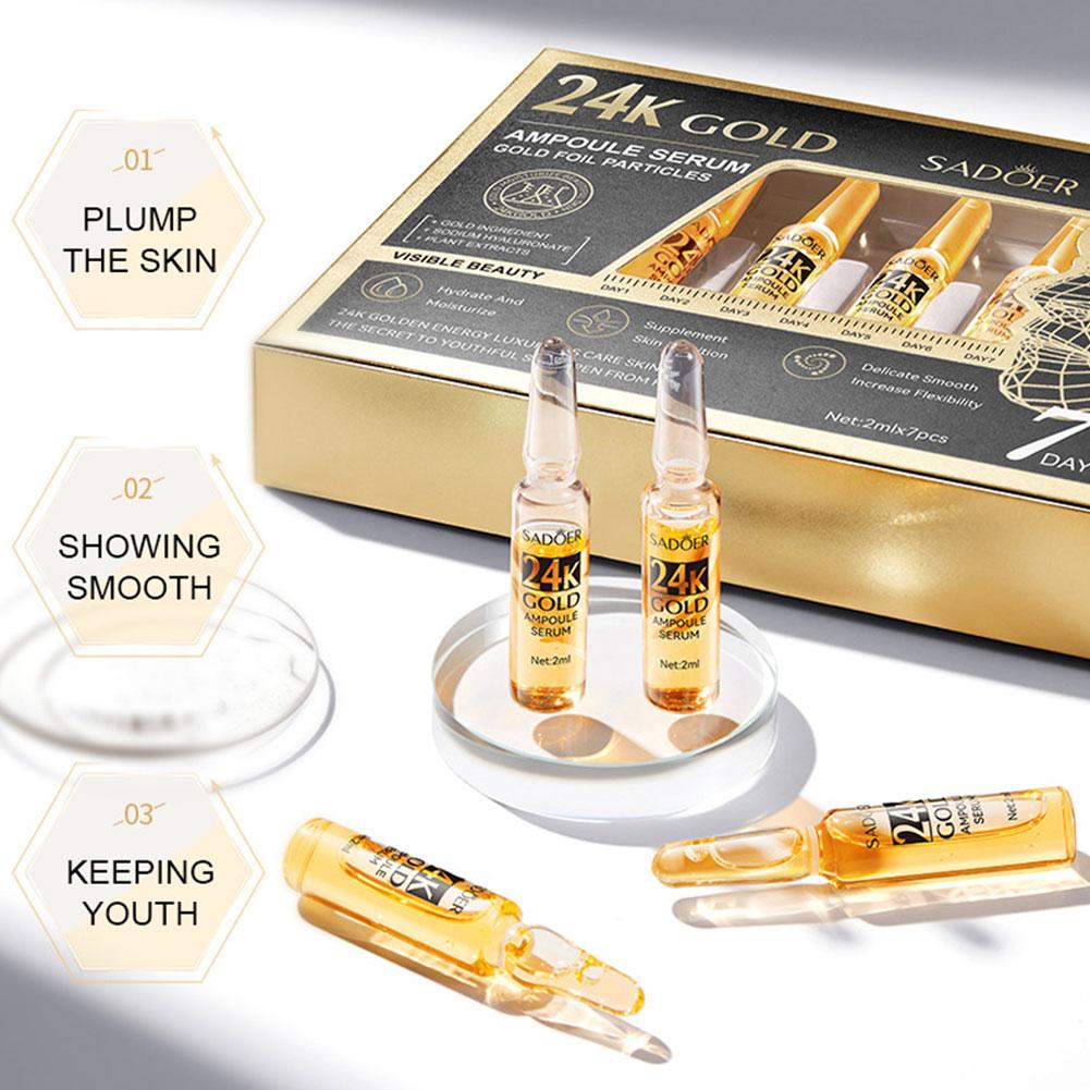 2ml*7 Ampullen/Box Vitamin C A – Hyaluronic Acid Facial Serum Bewertung und Preis
