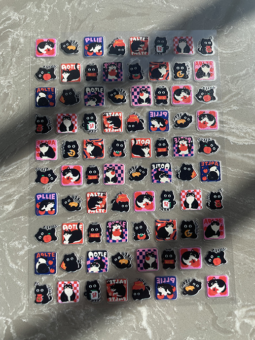 Mini PVC Kawaii Muster Poster  – Nail Art Bewertung und Preis
