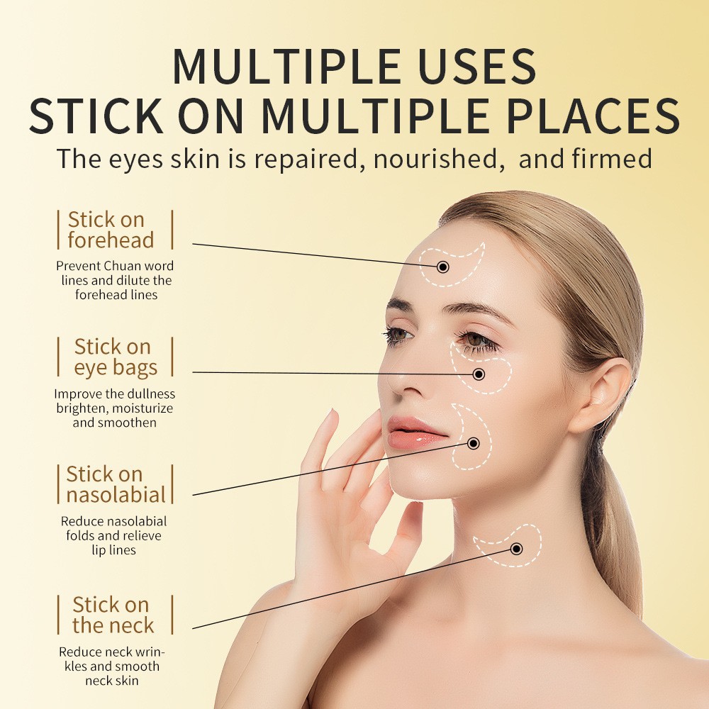 60 Stück goldene Kollagen-Avoc – Collagen Under Eye Patches Bewertung und Preis