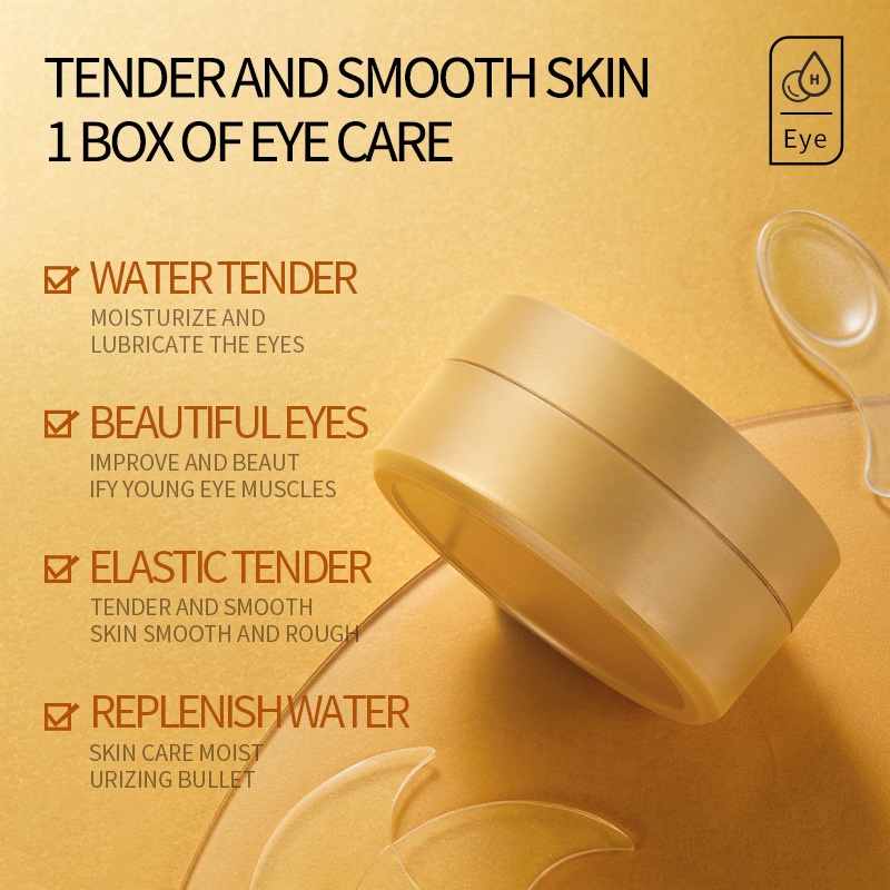 60 Stück goldene Kollagen-Avoc – Collagen Under Eye Patches Bewertung und Preis