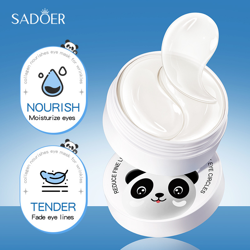 60 stücke SADOER Kristall Koll – Collagen Under Eye Patches Bewertung und Preis