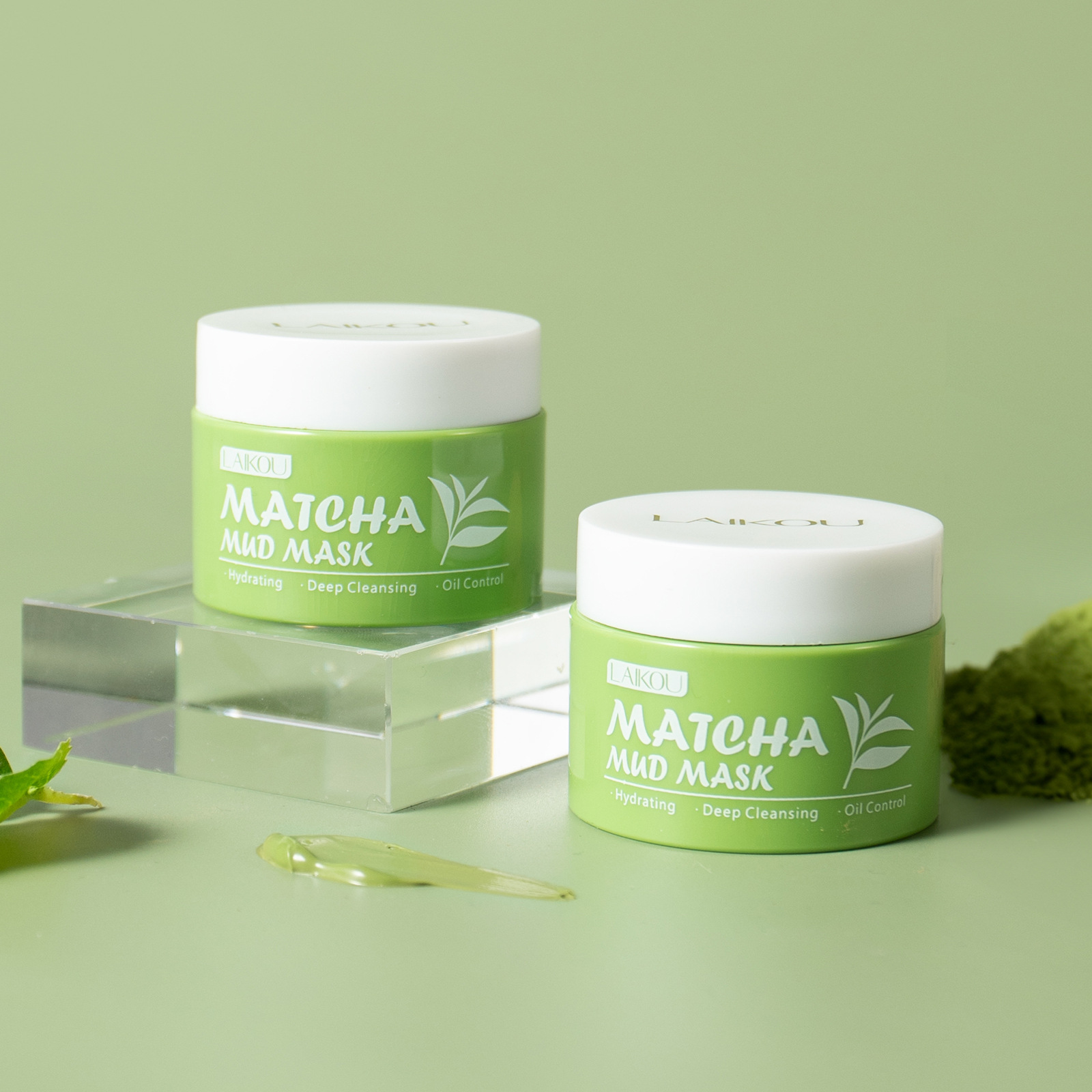 LAIKOU Matcha Grüntee-Tonmaske – Green Tea Cleansing Clay Mask Bewertung und Preis