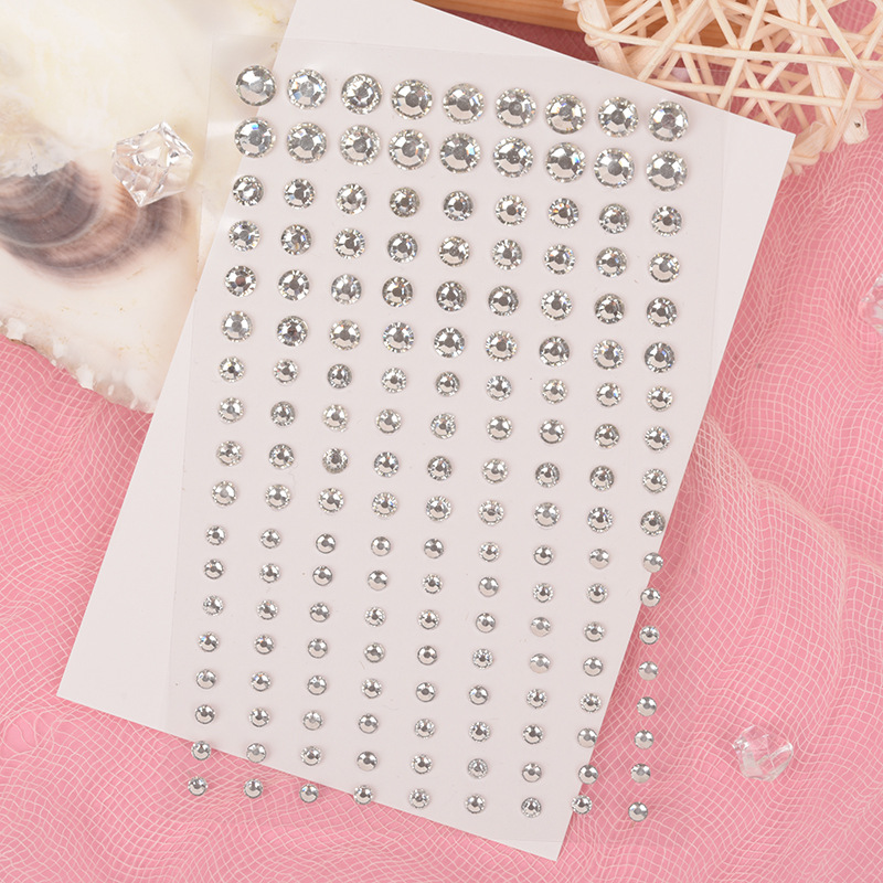 Weiße Strasssteine 2mm 3mm 4mm – Nail Art Bewertung und Preis