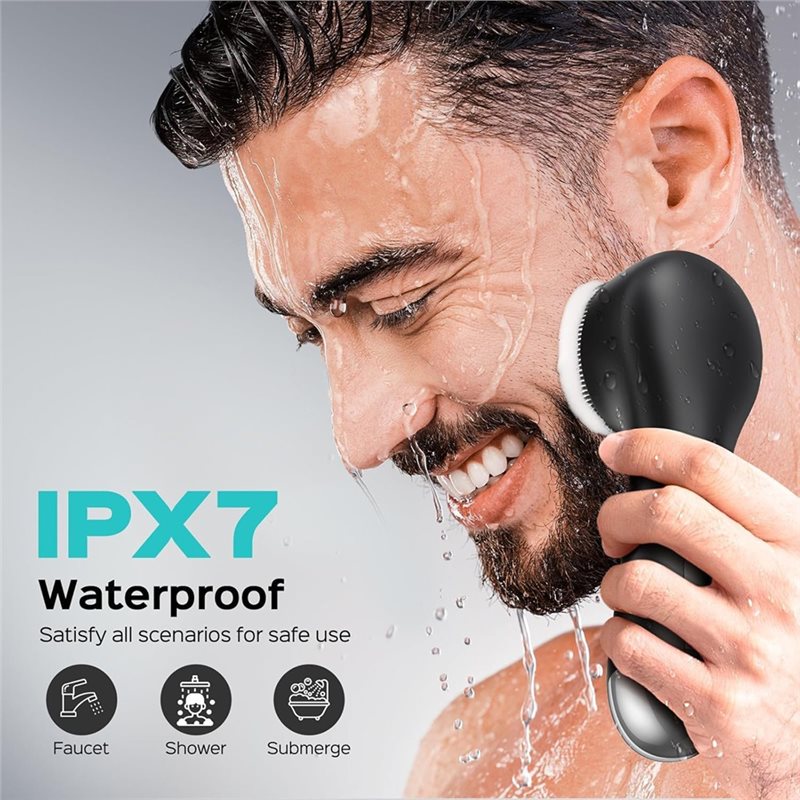 AA20-Gesichtsreinigungsbürste, – Silicone Face Scrubber Electric Bewertung und Preis