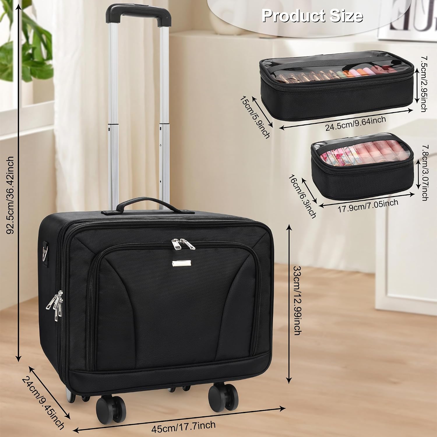Extragroßer Rollender Make-up- – Makeup Bewertung und Preis