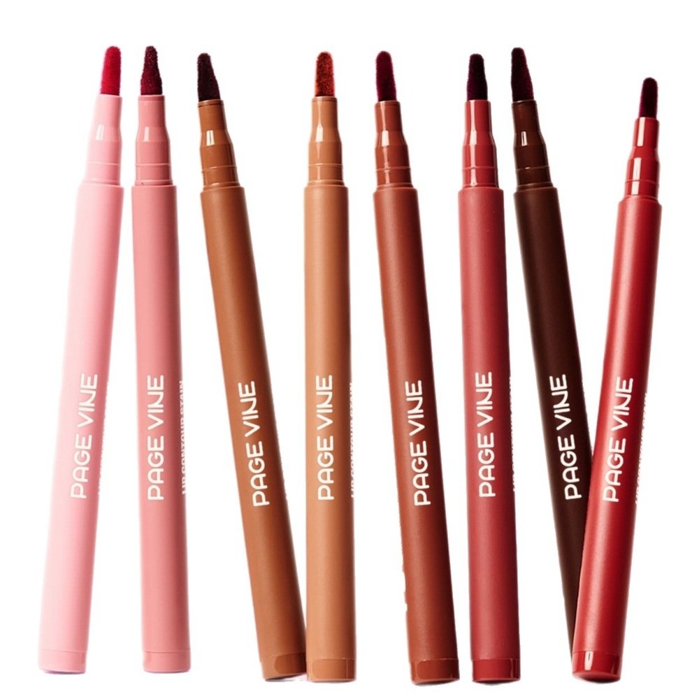 Samtbrauner Lippenkonturenstif – Matte Velvet Lip Tint Long Lasting Bewertung und Preis