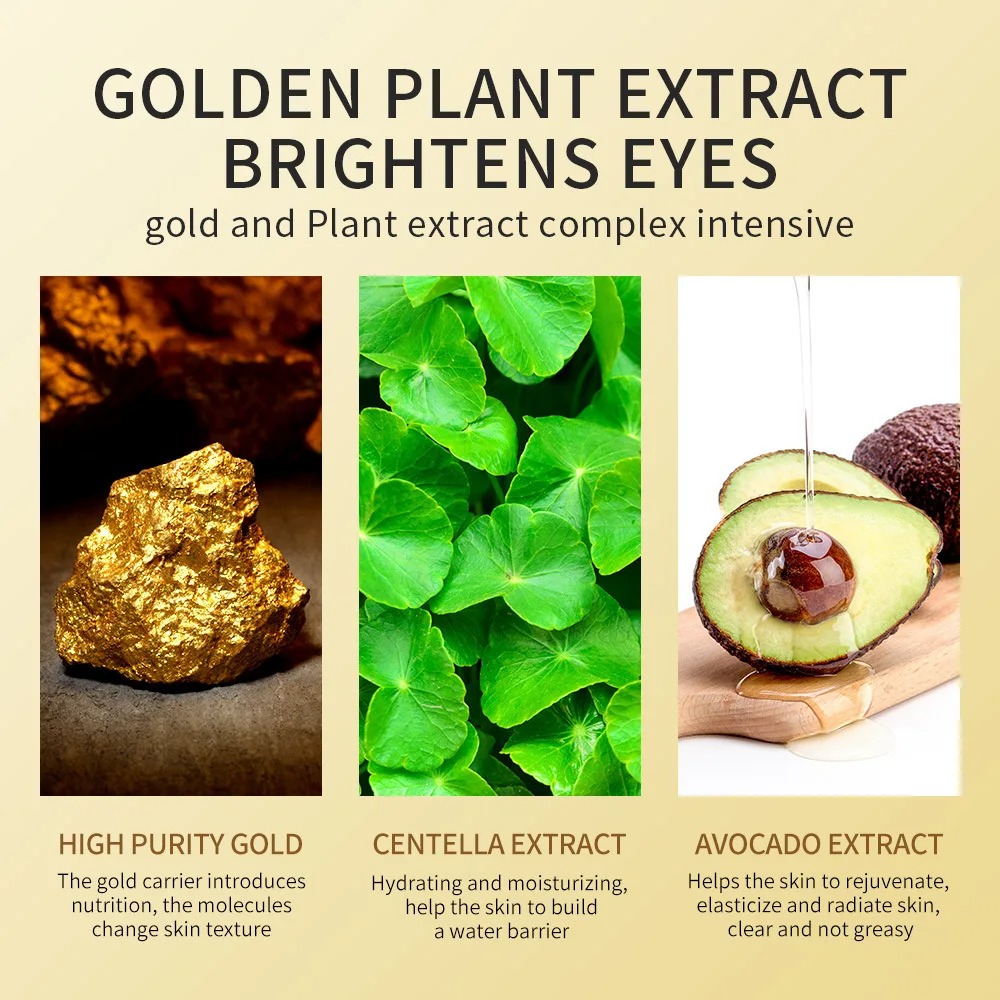 120pcs Avokado Altın Kollajen  – Collagen Under Eye Patches Bewertung und Preis