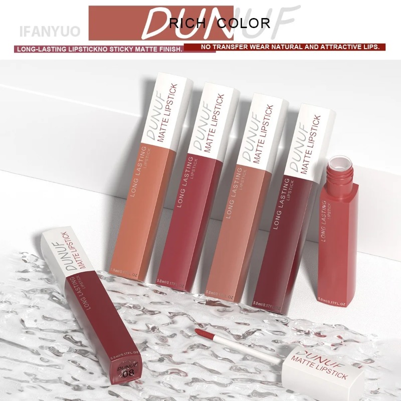 Matte Lippenstifte Nicht Klebe – Matte Velvet Lip Tint Long Lasting Bewertung und Preis