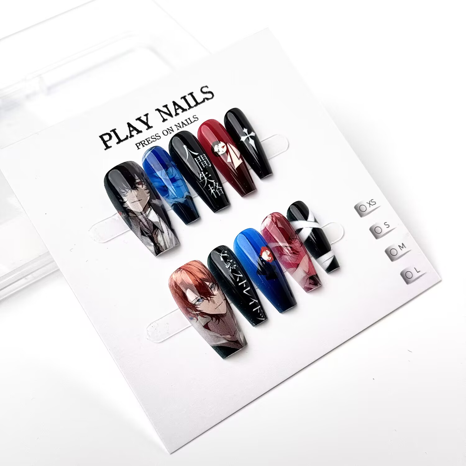 „Bungo Stray Dogs“ Nail Art tr – Nail Art Bewertung und Preis