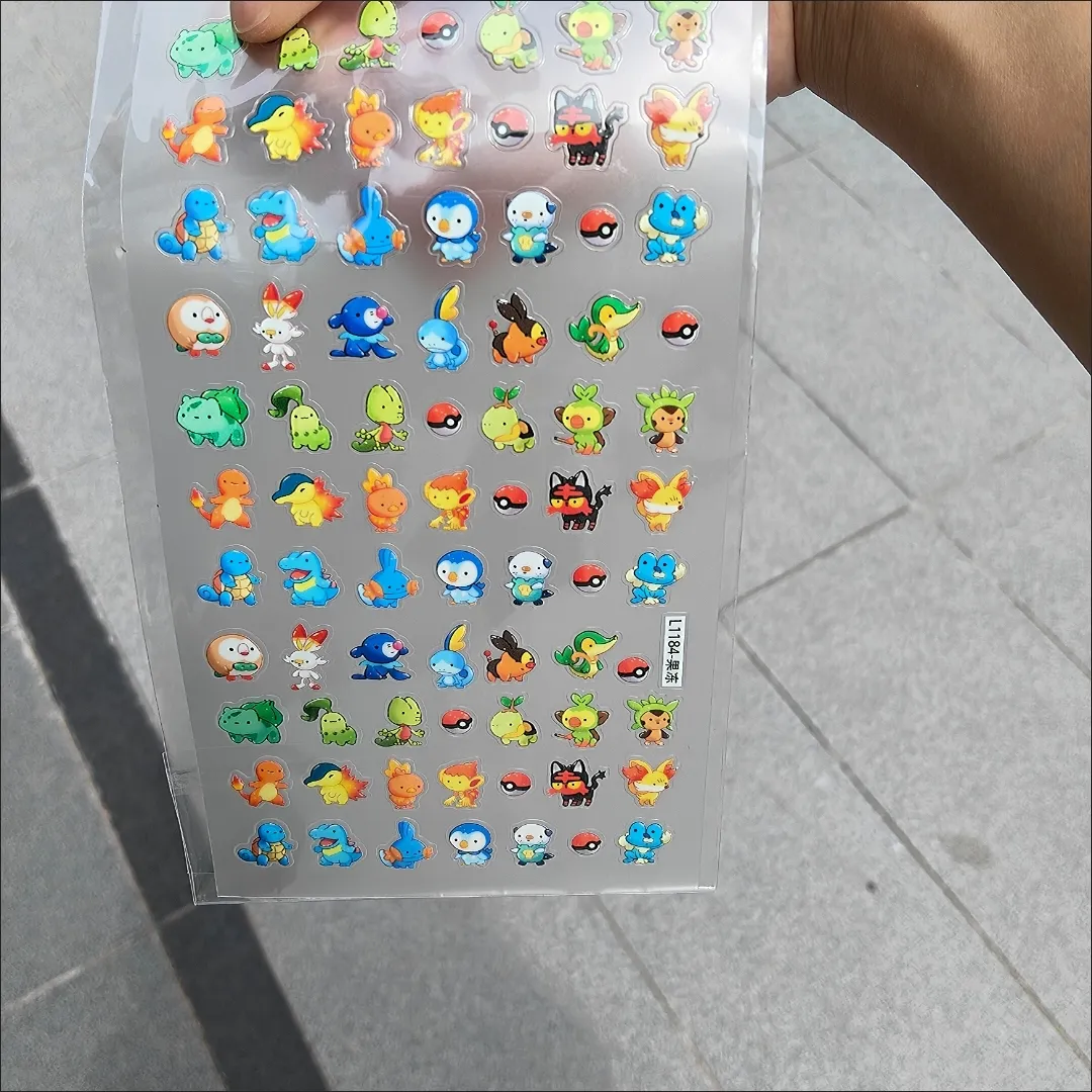 Pokémon Nagelaufkleber Charman – Nail Art Bewertung und Preis