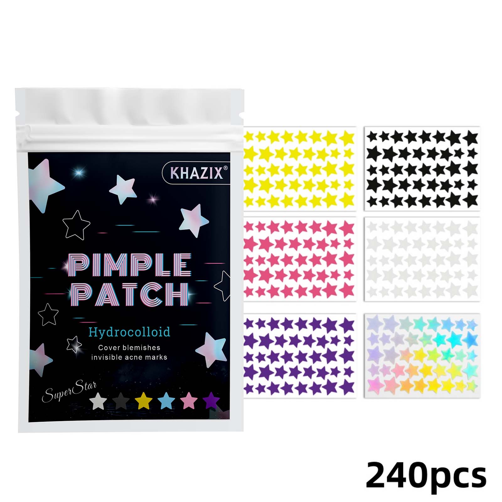 240/480 Stück Sternförmige Akn – Hydrocolloid Pimple Patch Bewertung und Preis