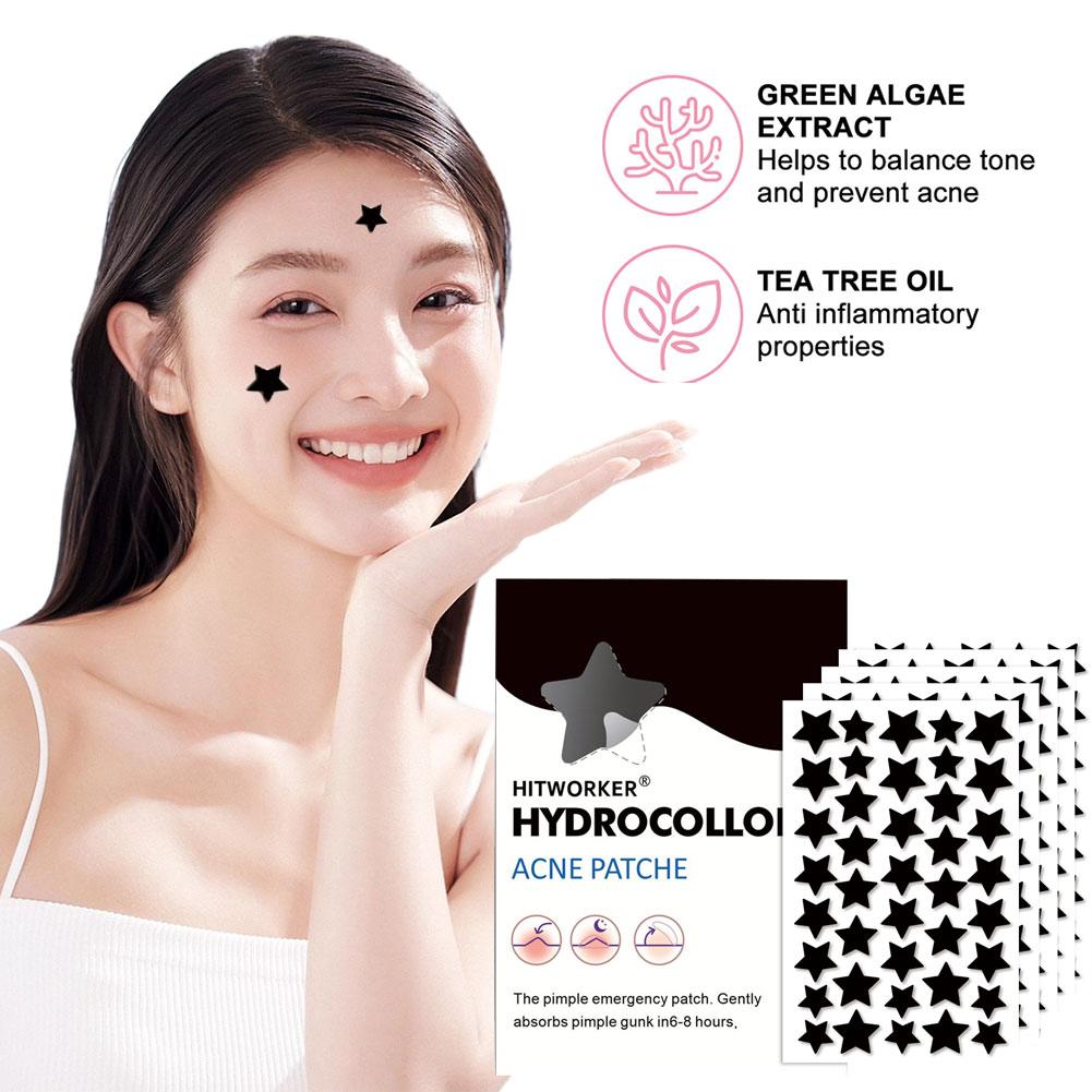 200/400 Stück Schwarze Stern-H – Hydrocolloid Pimple Patch Bewertung und Preis