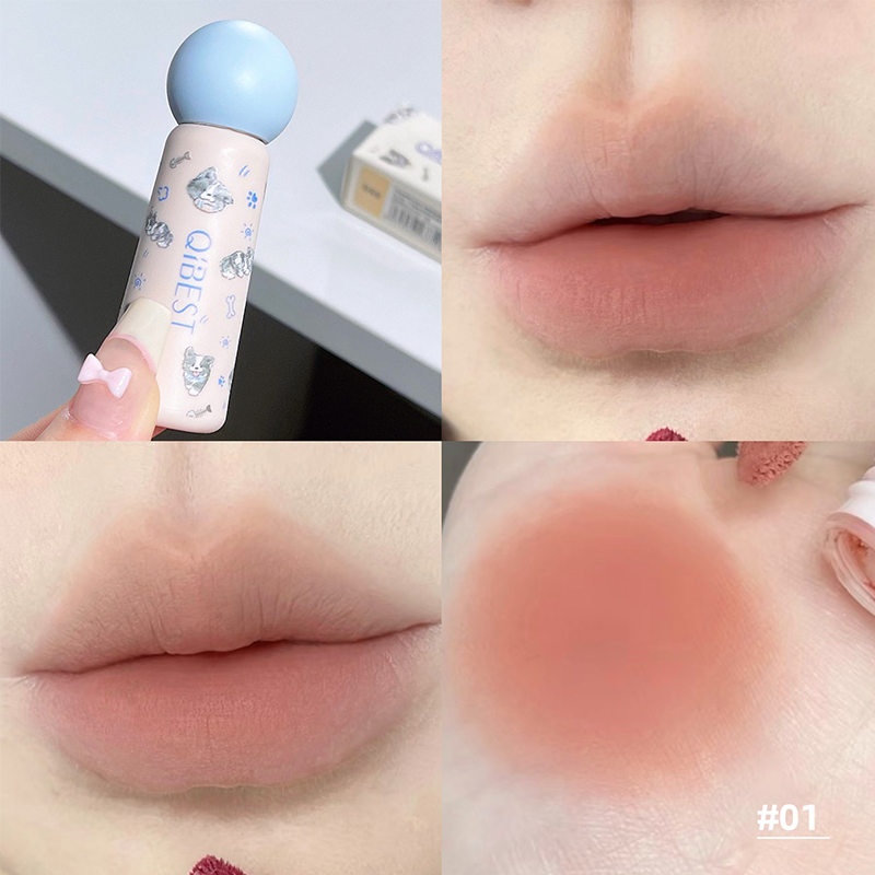 QIBEST Süßer samtmatter Lippen – Matte Velvet Lip Tint Long Lasting Bewertung und Preis