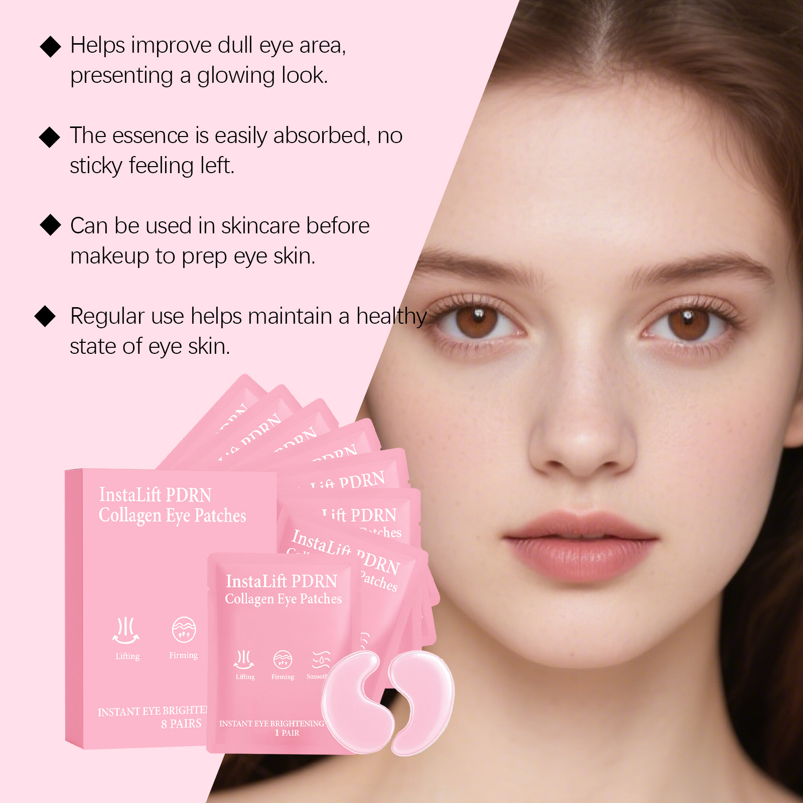 Instalift PDRN Collagen Eye Pa – Collagen Under Eye Patches Bewertung und Preis