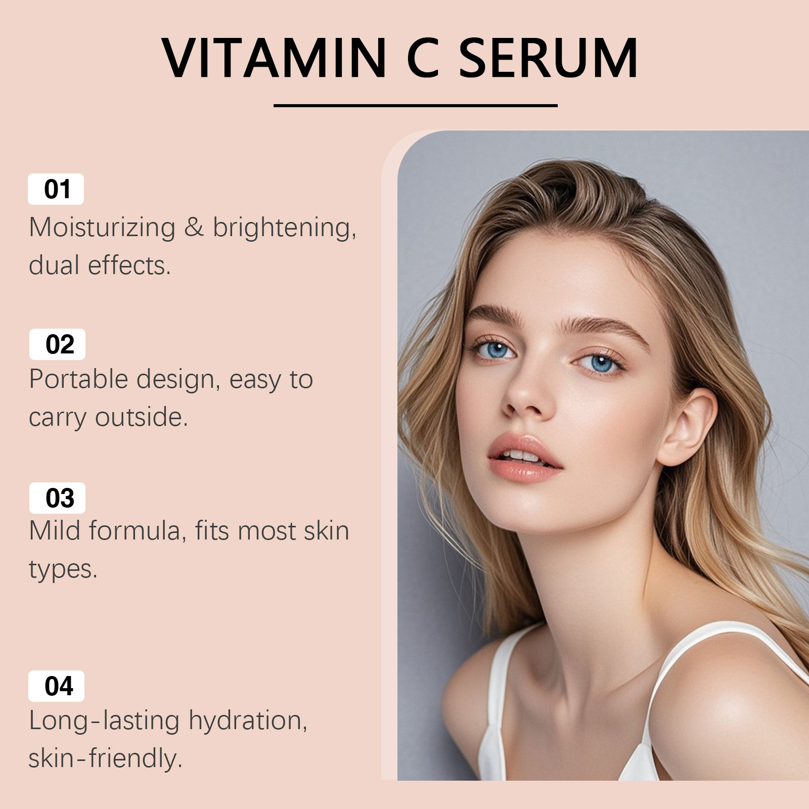 Vitamin C Serum für das Gesich – Hyaluronic Acid Facial Serum Bewertung und Preis