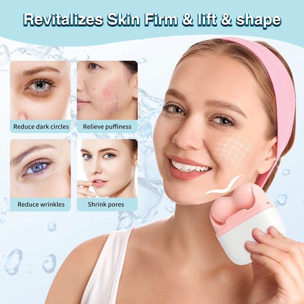 Doppelkopf-Eisroller für Gesic – Face Ice Roller Puffiness Bewertung und Preis