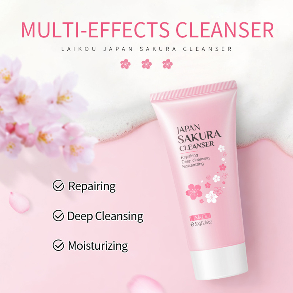 Laikou 8pcs Sakura Gesichts pf – Hyaluronic Acid Facial Serum Bewertung und Preis
