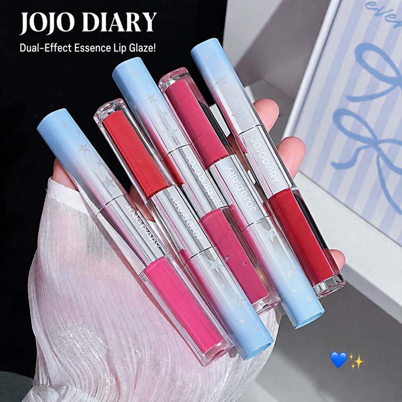JOJO DIARY Dual Effect Lip Gla – Matte Velvet Lip Tint Long Lasting Bewertung und Preis