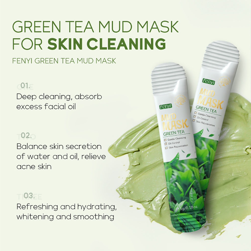 Fenyi Grüntee-Tonmaske 5gx20St – Green Tea Cleansing Clay Mask Bewertung und Preis